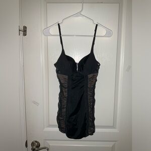 Vintage Y2K VICTORIA SECRET Ruched Lingerie Bodice.
